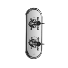 Jaquar Queens Prime Aquamax Chrome Concealed 2 Outlet Shower Valve 