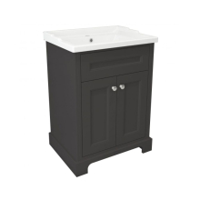 RAK Washington 600mm Traditional Vanity Unit in Black