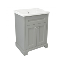 RAK Washington 600mm Traditional Vanity Unit in Grey