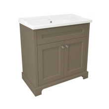 RAK Washington 800mm Traditional Vanity Unit in Cappuccino