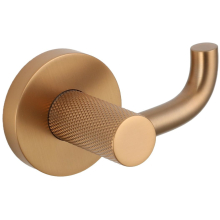 Abacot Polished Brushed Bronze Robe Hook