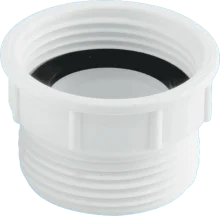 McAlpine Flush Spigot European to UK Waste Outlet Adaptor 1 1/4" - S12A-F