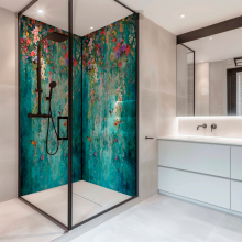 SplashBax Shower Panel Floral Dream