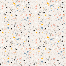 SplashBax Di Bond Shower Panel Terrazzo Pastel