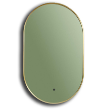 Scudo Aubrey LED Mirror Brass 500 x 800mm