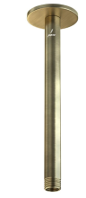 Jaquar Antique Bronze 280mm Round Shape Ceiling Shower Arm With Flange 