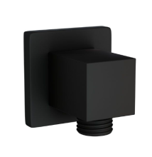 Jaquar Black Matt Square Wall Outlet 