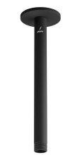 Jaquar Black Matt 280mm Round Shape Ceiling Shower Arm With Flange 