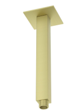 Jaquar Brass Matt 200mm Square Shape Ceiling Shower Arm With Flange 