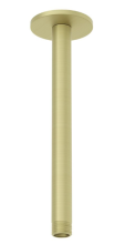 Jaquar Matt Brass Round Ceiling Shower Arm 280mm