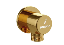 Jaquar Bright Gold PVD Round Wall Outlet  