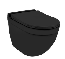 Jaquar Solo Rimless Blind Installation Wall Hung WC -Black Matt