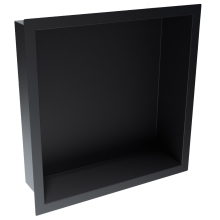 Scudo Matte Black 300 x 300 Shower Niche