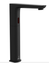 Jaquar Kubix Prime Black Matt Tall Sensor Basin Tap  