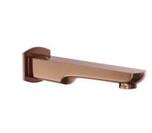 Jaquar Kubix Prime Blush Gold PVD Bath Spout With Wall Flange 