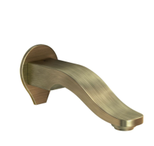 Artize Tiaara Bath Spout With Wall Flange In Antique Bronze