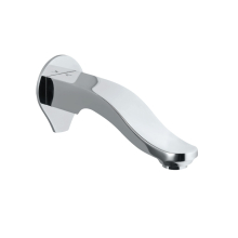 Artize Tiaara Bath Spout With Wall Flange In Chrome