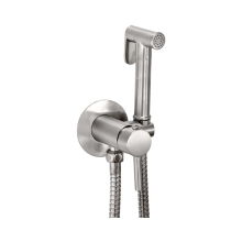 Lancia Brushed Nickel Manual Mixer Douche Kit - DOUCHE015