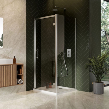 Scudo S8 Hinged Shower Door - 760mm