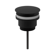 Scudo Matt Black Universal Basin Waste