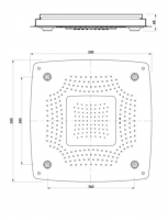 Jaquar Ornamix prime Rimless Bowl With Cistern For Coupled WC