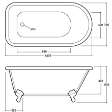 Synergy-Cambridge-1470mm-Freestanding-Bath-Dimensions.jpg