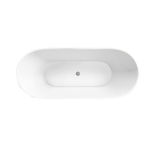 Synergy Estriado 1500mm Fluted Freestanding Bath