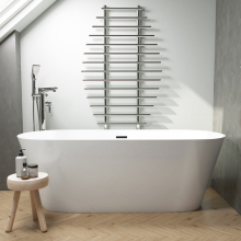 Synergy Lugano 1600mm Double Ended Freestanding Bath