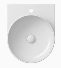 Davoli 400mm Wall Hung Basin - Gloss White 