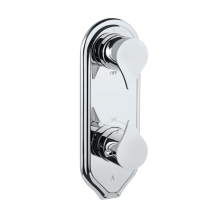 Artize Tiaara 3 Outlet Thermostatic Shower Valve With Concealed Valve In Chrome