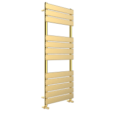 Eastbrook Isbourne Brushed Brass Traditional Towel Radiator - 41.0709