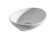 Pisa 400x330 Counter Top Sit On Ceramic Washbowl Basin
