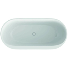 Tissino Tanaro 1680 x 780mm Freestanding Bath With Tap Ledge 