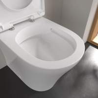 Villeroy & Boch O.novo Compact Washdown Rimless Wall Mounted Toilet