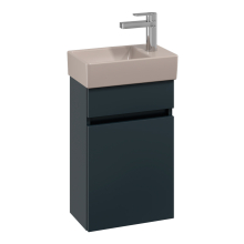 Villeroy & Boch Arto 360 Cloakroom Vanity Unit With Almond RH Basin - Satin Grey 