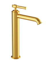 Artize VIC Single Lever Tall Basin Tap In Bright Gold 