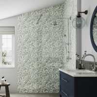 Vertical Tile Grey - Showerwall Acrylic