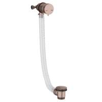 Scudo Bath Filler and Overflow Brushed Bronze