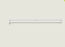 Roman Wetroom Glass Side Panel Round Brace Kit For 6mm / 8mm / 10mm Glass - LBBKT90