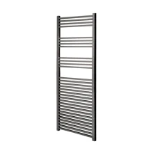 Abacus Elegance Quadris 1600 x 500mm Matt Black Towel Rail