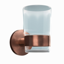 Jaquar Continental Antique Copper Tumbler And Holder 