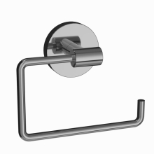 Jaquar Continental Black Chrome Square Toilet Roll Holder  