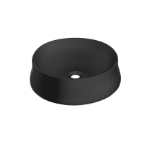 Artize Designer Round Black Matt 500mm Countertop Basin