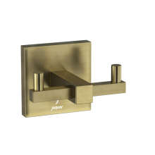 Jaquar Kubix Prime Brass Matt Double Robe Hook