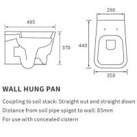 Scudo Spa Wall Hung Toilet