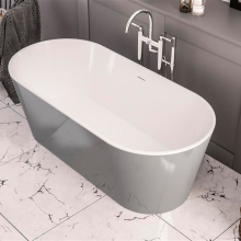 Beaufort Lambeth 1590 x 740 White Freestanding Bath