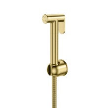 Scudo Brushed Brass Douche Spray With Hose & Holder - DOUCHE005