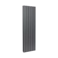 Bravo 1600 x 476mm Anthracite Double Vertical Designer Radiator