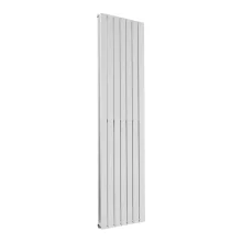 Bravo 1800 x 476mm White Double Vertical Designer Radiator