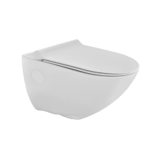 Jaquar Continental Rimless Wall Hung WC and Soft Close Seat 